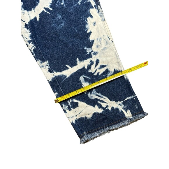 Kyoto Kasuals EST. 1996 Vintage Y2K Denim Bleach Wash Cropped Capri Size 9/10 - Picture 8 of 8